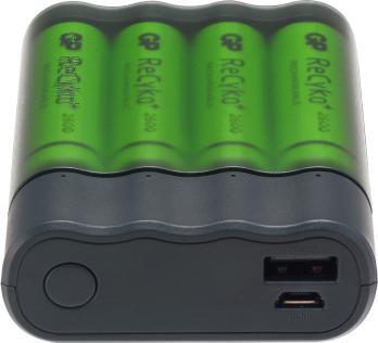 Produktbild GP Batteries Battery Charger Charge Anyway (1 Stk., AAA, AA, 2600 mAh, Ladegerät inkl. Akku)