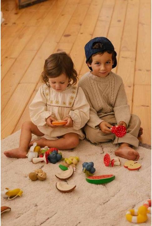Actual product image Oli and Carol Oli&Carol Spot the Mushroom Teether Bite Ring