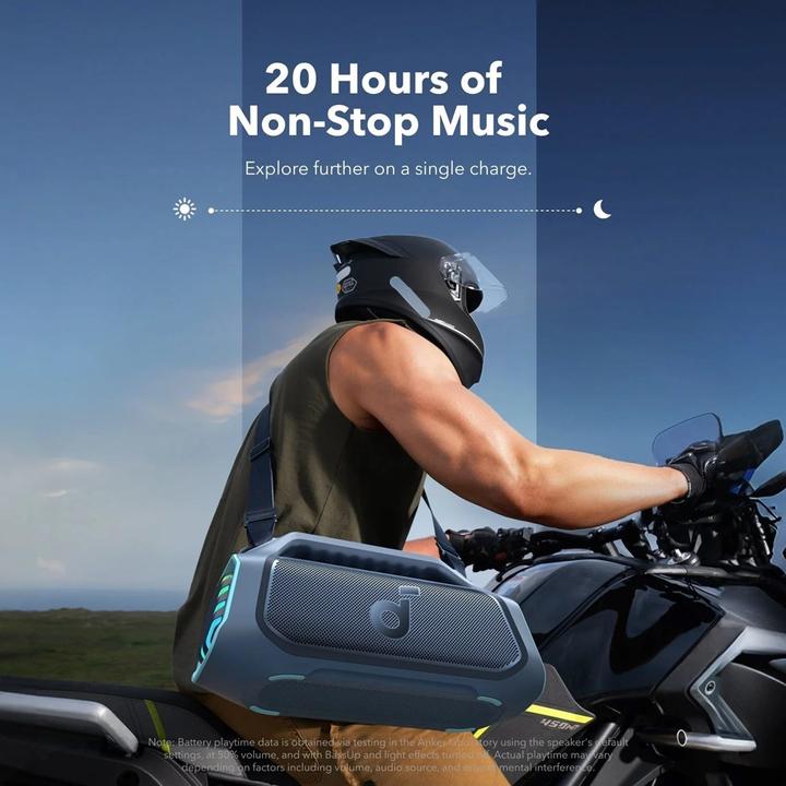 Image du produit soundcore Boom 2 Plus (20 h, Fonctionnement sur piles)