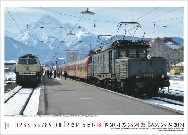 Produktbild Faszinierende Eisenbahnen 2026 (42 x 30 cm, Harter Einband, Deutsch)