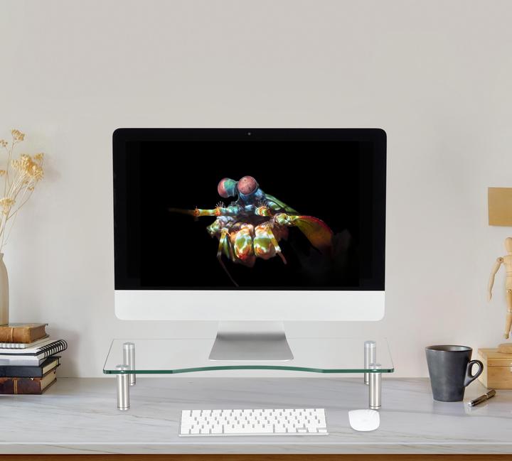 Actual product image Relaxdays Monitor Stand, TV Pedestal