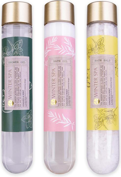 Actual product image Accentra WINTER SPA - Bath set (480 ml, Bath oil, Bath salts)