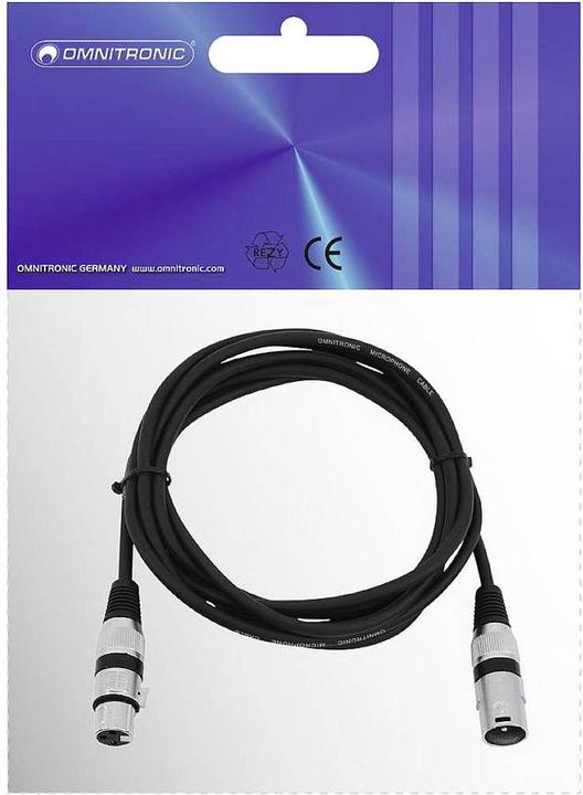 Produktbild Omnitronic Xlr – Xlr (3 m, XLR)