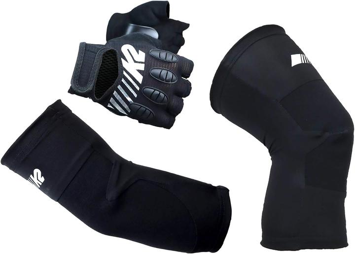 Actual product image K2 Redline Race Guard Set (S, Wrist protectors, Knee pad, Elbow protectors, 6 pieces)