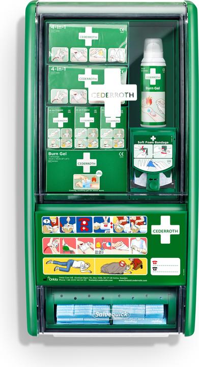Actual product image Cederroth First Aid Station Burns (First aid box)