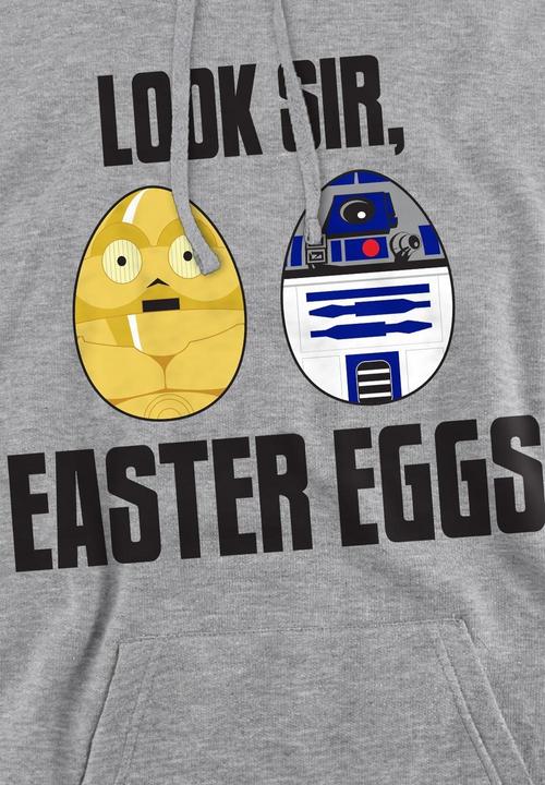 Produktbild Star Wars Look Sir Easter Eggs Kapuzenpullover (S)