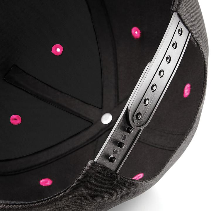 Produktbild Beechfield 5 Panel Kontrast Snapback Kappe (One Size)