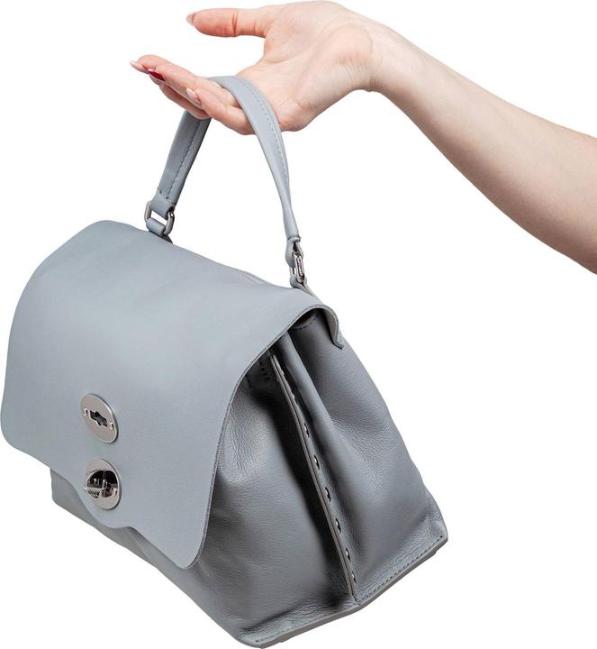 Immagine prodotto Zanellato postina saeta s in leather color: "blue punta ala"