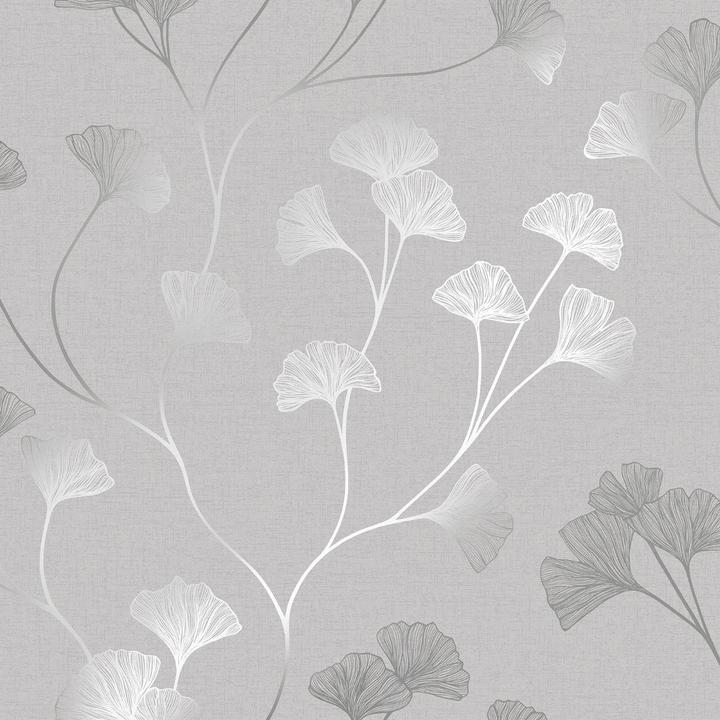Actual product image Holden Décor Glistening Ginkgo Wallpaper
