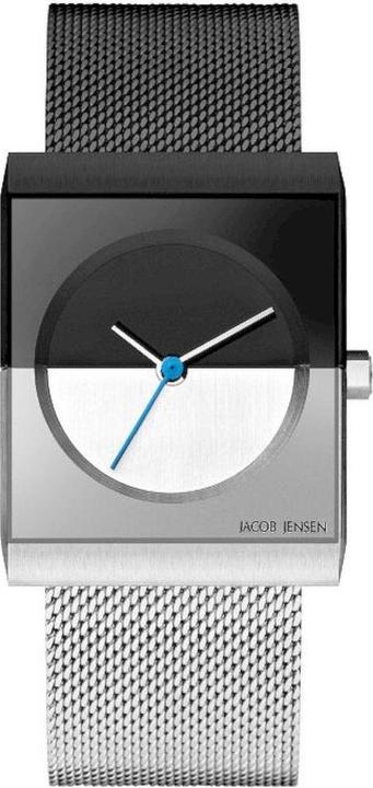Produktbild Jacob Jensen 525 Classic Horloge - Jensen dames horloge - Zwart - diameter 24 mm - kleur gecoat roestvrij (24 mm)