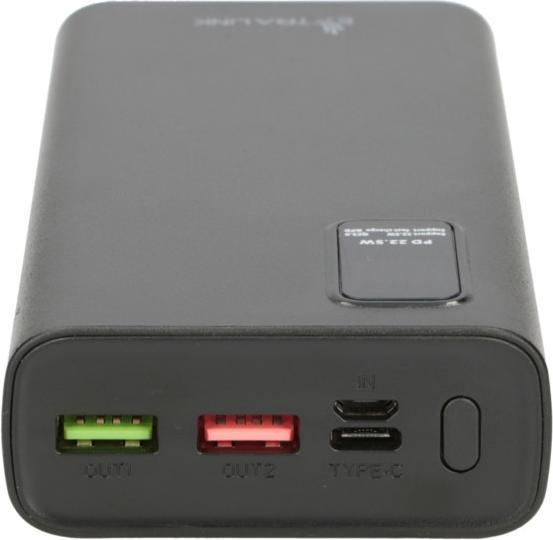 Image du produit Extralink EX.19508 Banque d'alimentation Lithium Polymère (LiPo) Noir (20000 mAh, 74 Wh)