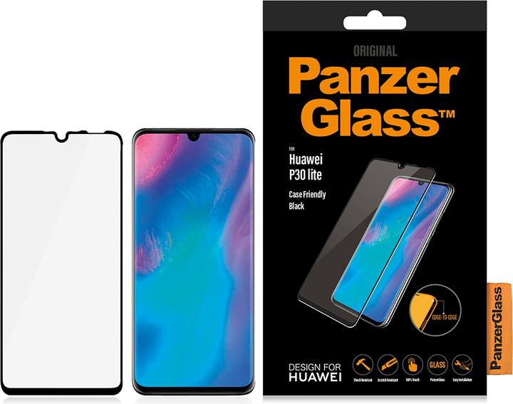 Produktbild PanzerGlass Edge to Edge (1 Stück, Huawei P30 Lite)