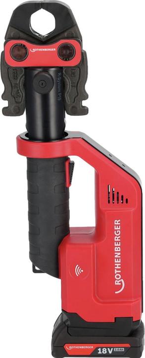 Productafbeelding Rothenberger Batterij persm. ROMAX Compact III SET SV AMP 19 kN 15-28mm persbekken,1X2Ah,EU