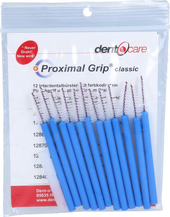 Dent-O-Care Proximal-Grip konisch blau Interdentalbürste, 12 St. Interdentalbürsten (12 x)
