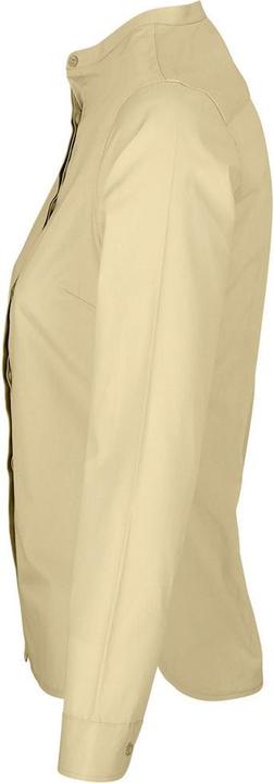 Actual product image Neoblu Womens/Ladies Poplin Bart Mao Collar Long-Sleeved Shirt (42 D)