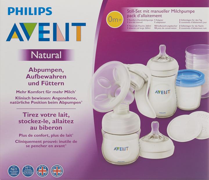 Produktbild Philips Avent Still-Set mit Handmilchpumpe Komfort