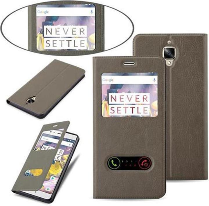 Immagine prodotto Cadorabo Custodia Book View Doppelfenster (OnePlus 3)