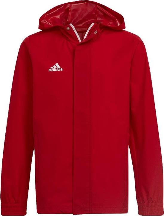 Actual product image adidas Kids jacket Entrada 22 All-Weather red IK4013 (116cm) (116)