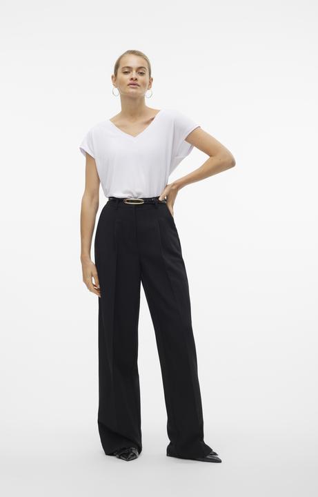 Produktbild Vero Moda V-Ausschnitt Oberteil mit kurzen Ärmeln (M)