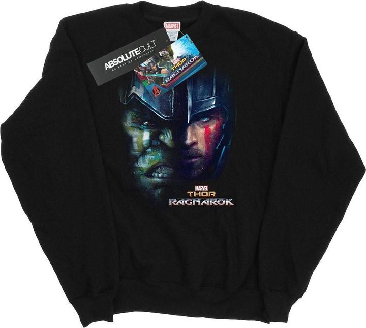 Image du produit - Sweat THOR RAGNAROK HULK SPLIT FACE - Homme (M)