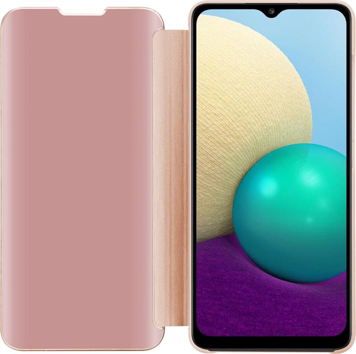 Actual product image Cadorabo Book Smart View Mirror Cover (Samsung Galaxy M02, Samsung Galaxy A02)