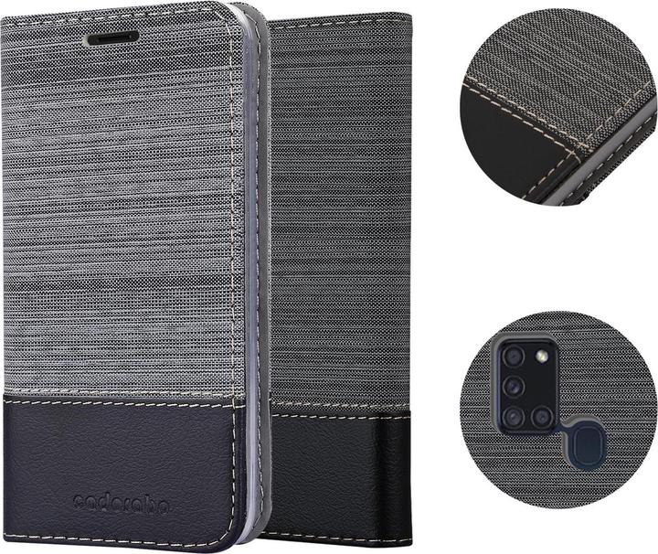 Actual product image Cadorabo Book Jeans Optics Cover (Samsung Galaxy A21s)