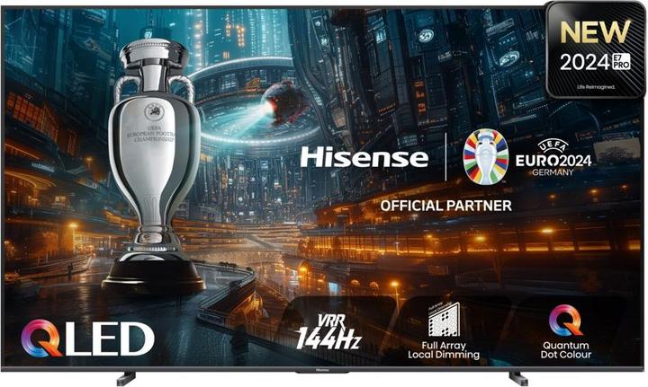 Actual product image Hisense TV 100E7NQ PRO Led TV 100' 4K (100", E7NQ Pro, QLED, 4K, 2023)