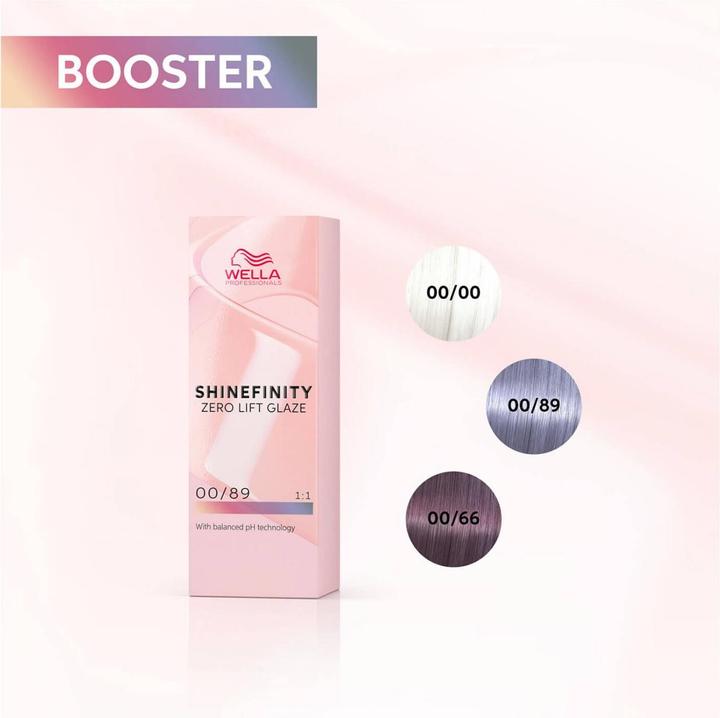 Actual product image Wella Shinefinity (00, 89 - Blue Booster)