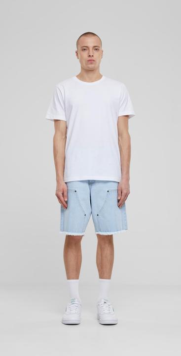 Actual product image Urban Classics Open Edge Two Knee Denim Shorts - 166803 (30)