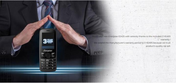Immagine prodotto Energizer E242S (2.40", 0.30 Mpx, 4G)