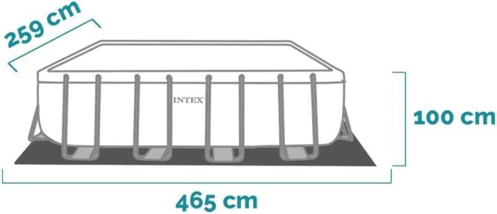 Actual product image Intex Chevron Prism Pool 400x200x100 cm, with pump (400 x 200 x 100 cm)