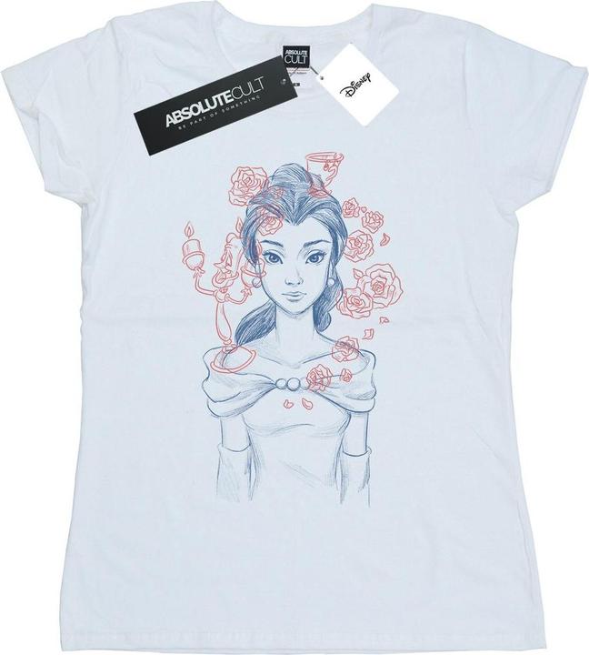 Produktbild Disney Belle Lumiere Sketch TShirt (L)