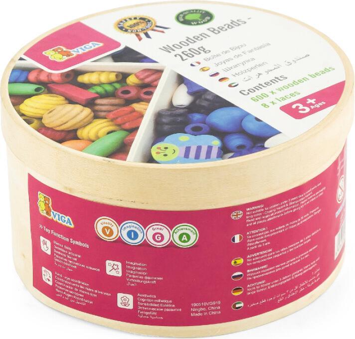 Produktbild Viga Toys Holzperlen-Set