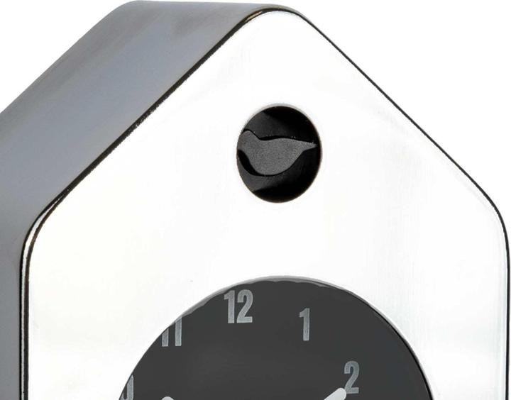Image du produit Fisura MINI HOUSE ALARM CLOCK chrome