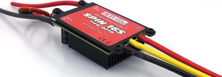 Actual product image Jeti spin 165 pro opto brushless controller