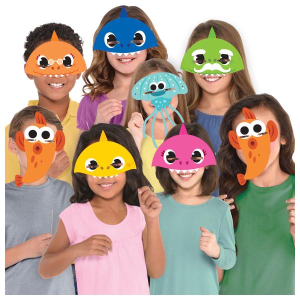 Immagine prodotto Amscan Maschere Baby Shark