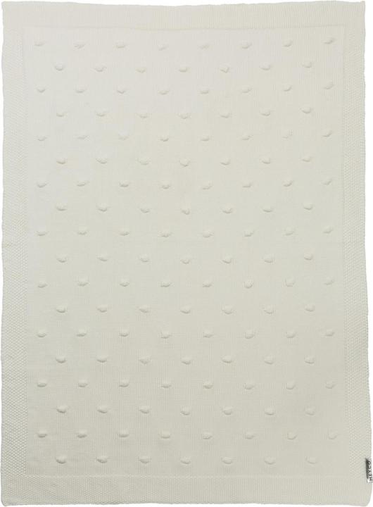 Actual product image Meyco Baby blanket large Knots - offwhite - 100x150cm