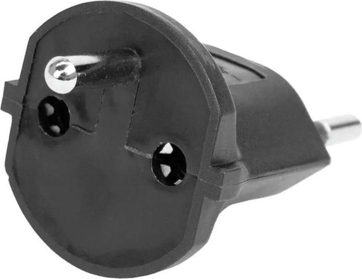 Actual product image Steffen Fix adapter (Type 12, CEE 7/7)