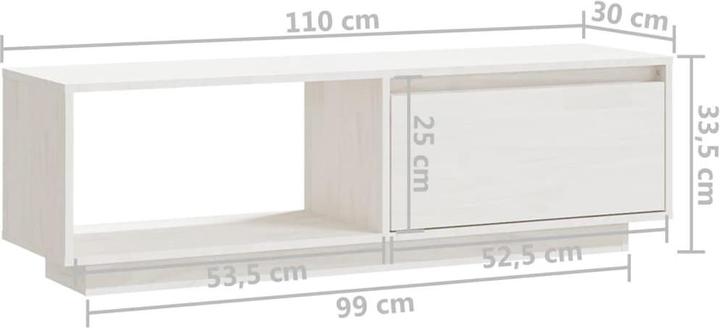 Immagine prodotto VidaXL Kinsley (110 x 30 x 33,5 cm)