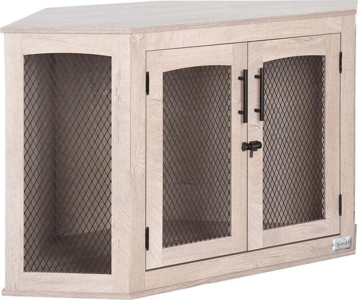 Actual product image Quapas! Dog Premium Hundehütte Indoor Corner (129x68x73) (Dog kennel)