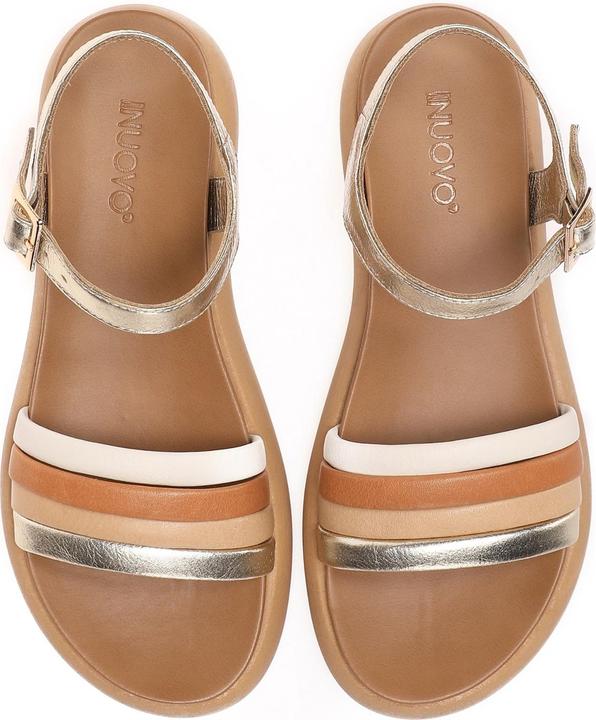 Immagine prodotto Inuovo Sandalo alla moda con cinturino realizzato in pelle di alta qualità. Il design super trendy rende le (36)