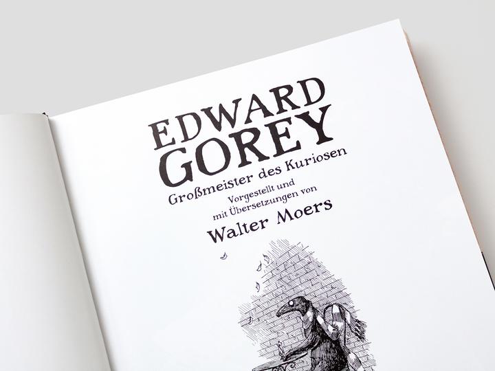 Produktbild Edward Gorey – Grossmeister des Kuriosen (Deutsch, Edward Gorey, Walter Moers, Oliver Schmitt, 2024)