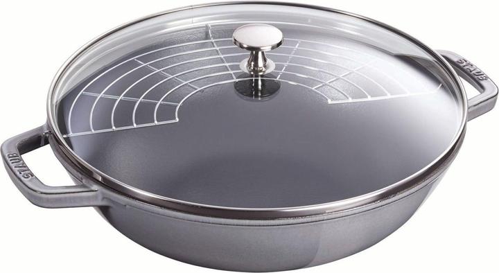 Actual product image Staub Wok (30 cm, Wok, Cast iron)
