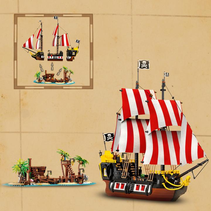 Produktbild LEGO Piraten der Barracuda-Bucht (21322, LEGO Ideas)