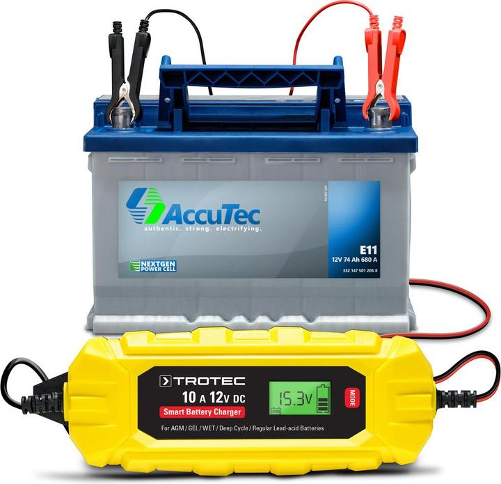 Produktbild Trotec Batterieladegerät PBCS 10A (12V, 10 A)