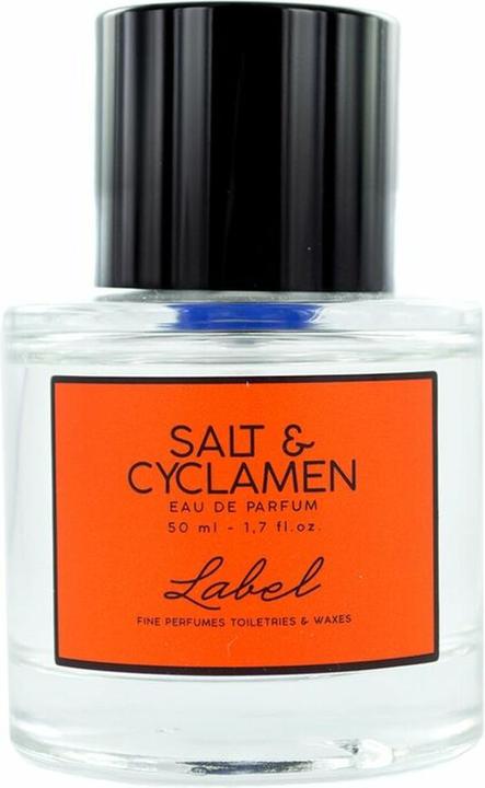 Actual product image Label Salt & Cyclamen EdP Eau de Parfum 50ml (Eau de parfum, 50 ml)