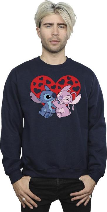 Produktbild Disney Lilo & Stitch Hearts Sweatshirt (XL)