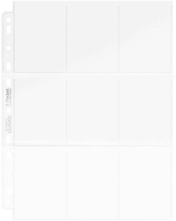 Valeurs nutritives et ingrédients Ultimate Guard Pochettes pour classeurs