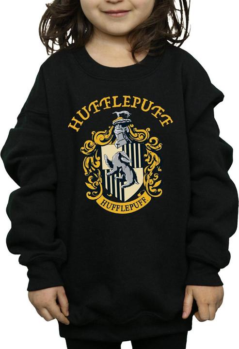 Image du produit Sweat-shirt fille Hufflepuff en coton (128)
