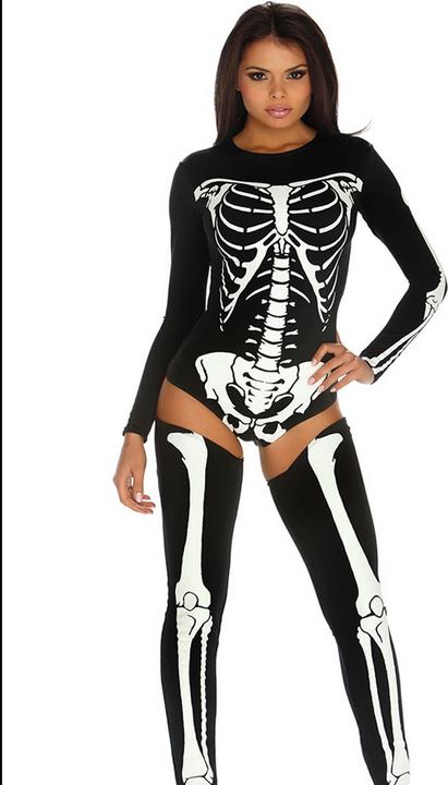 Produktbild Cottelli Collection Bad To The Bone Sexy Skeleton Costume (S)